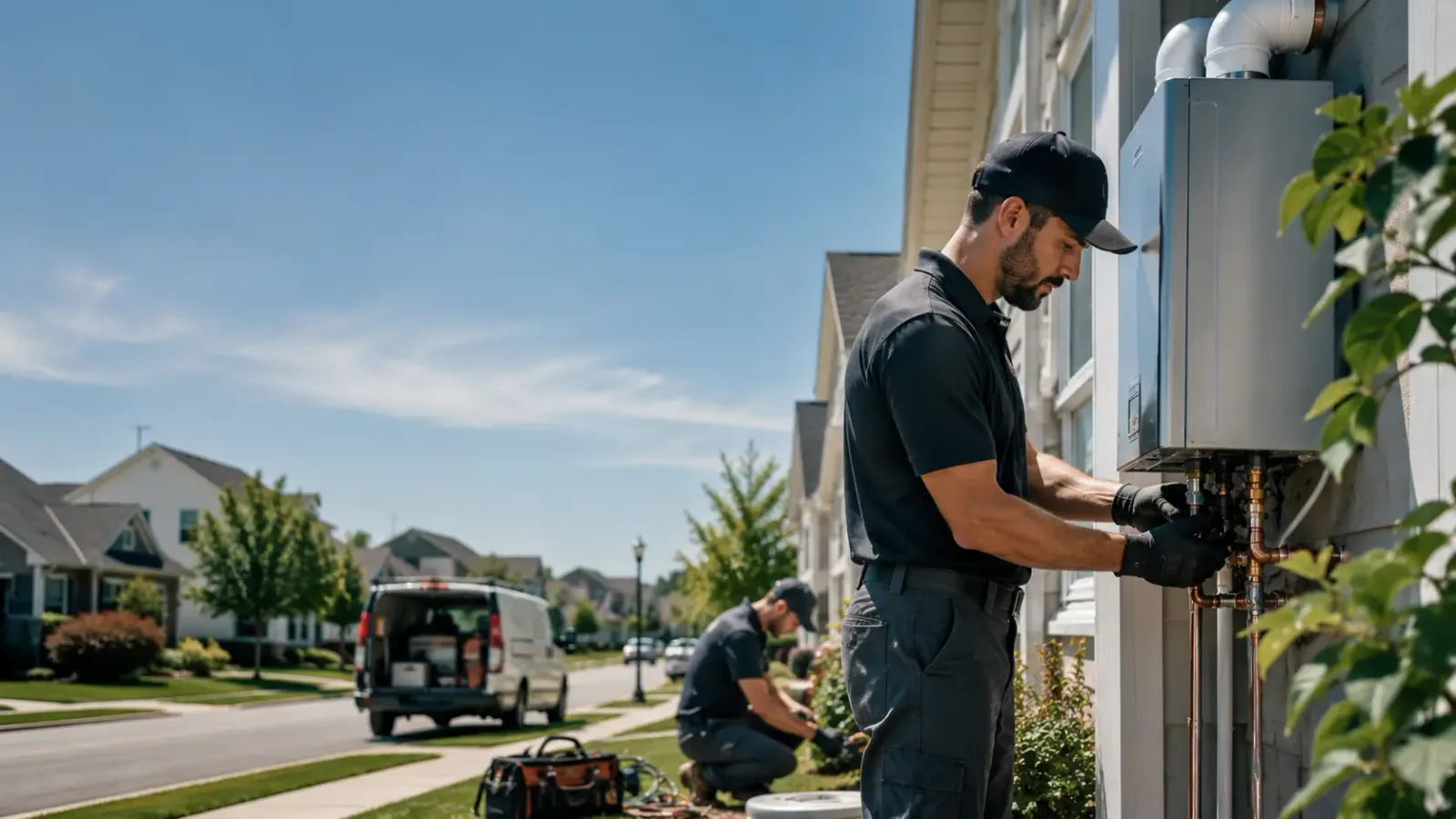 Tankless Water Heater Installation in Gause, TX